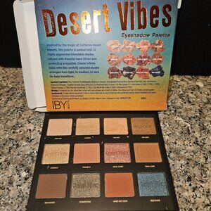 NIB IBY Beauty "Desert Vibes" 12-Color Eyeshadow Palette (0.035 oz)